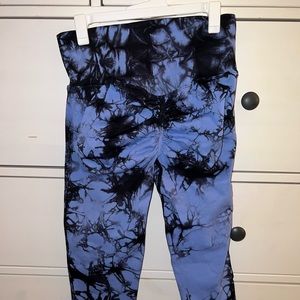 High waisted tye dye leggings